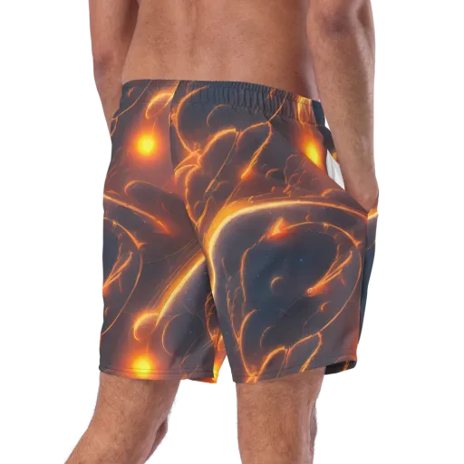 Inferno Spirals on a Swim Trunks