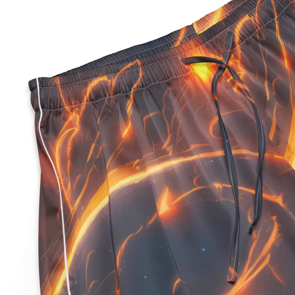 Inferno Spirals on Women's Pajama Shorts — Product details