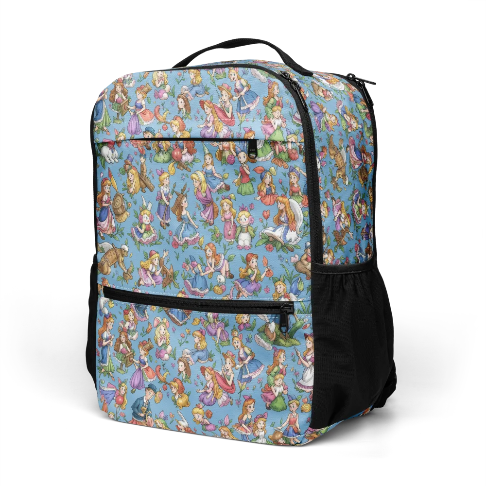 Enchanted Almanac on Utility Backpack — Left Front