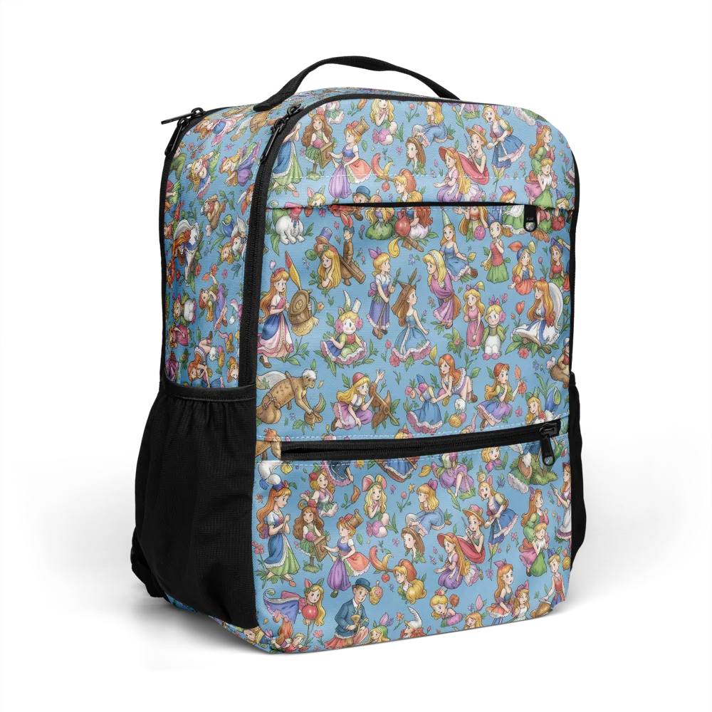 Enchanted Almanac on Utility Backpack — Right Front