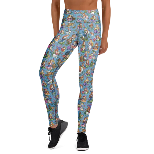 Enchanted Almanac on a Yoga Leggings