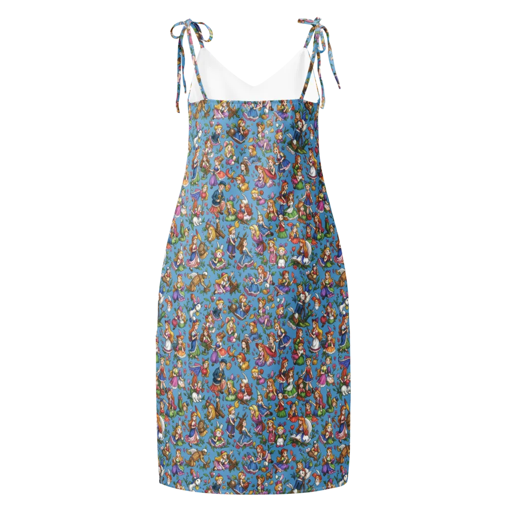 Enchanted Almanac on Slip Dress — Back