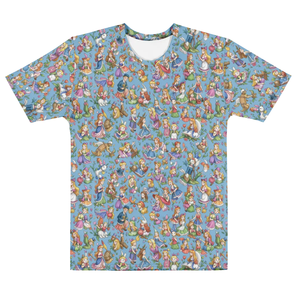 Enchanted Almanac on Men's Cotton Crew Neck T-Shirt — Front