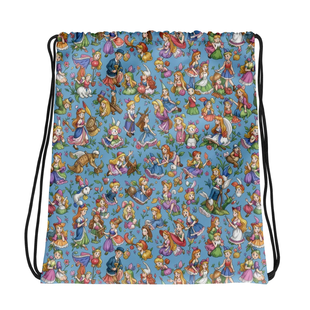 Enchanted Almanac on Drawstring Bag — Photo