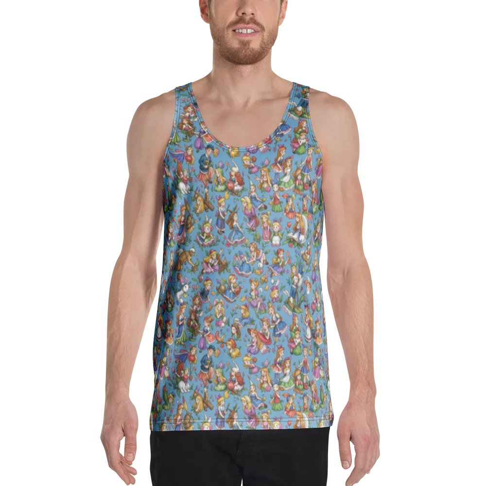 Enchanted Almanac on Men's Tank Top — Front