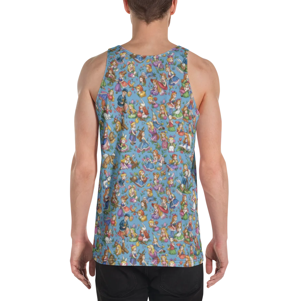 Enchanted Almanac on Men's Tank Top — Back