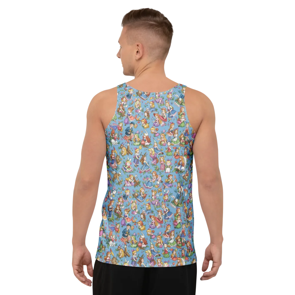 Enchanted Almanac on Men's Tank Top — Back