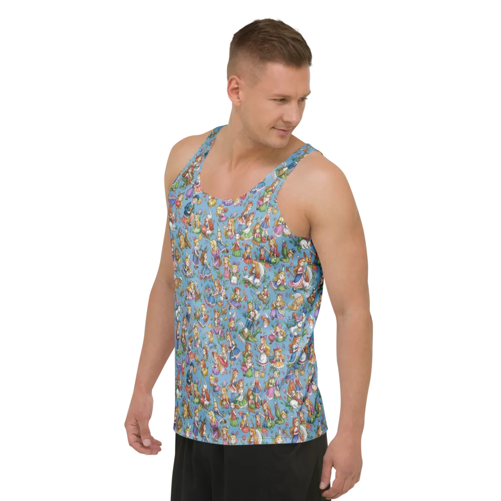Enchanted Almanac on Men's Tank Top — Left Front