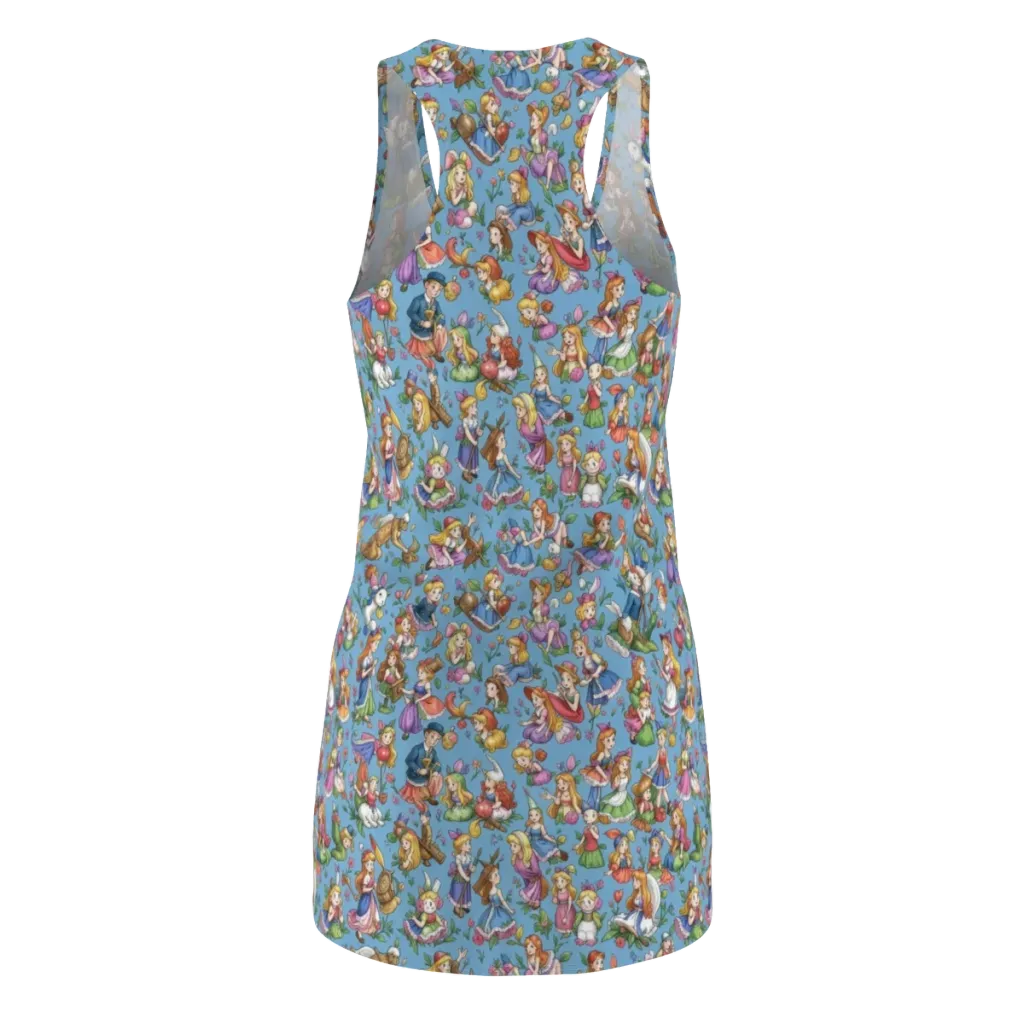 Enchanted Almanac on Racerback Dress — Back