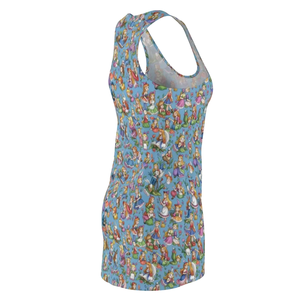 Enchanted Almanac on Racerback Dress — Back Side