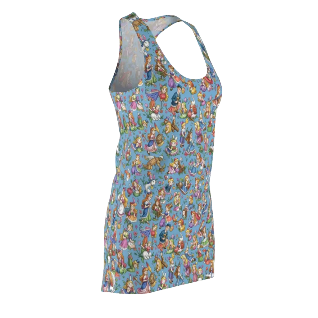 Enchanted Almanac on Racerback Dress — Front Side