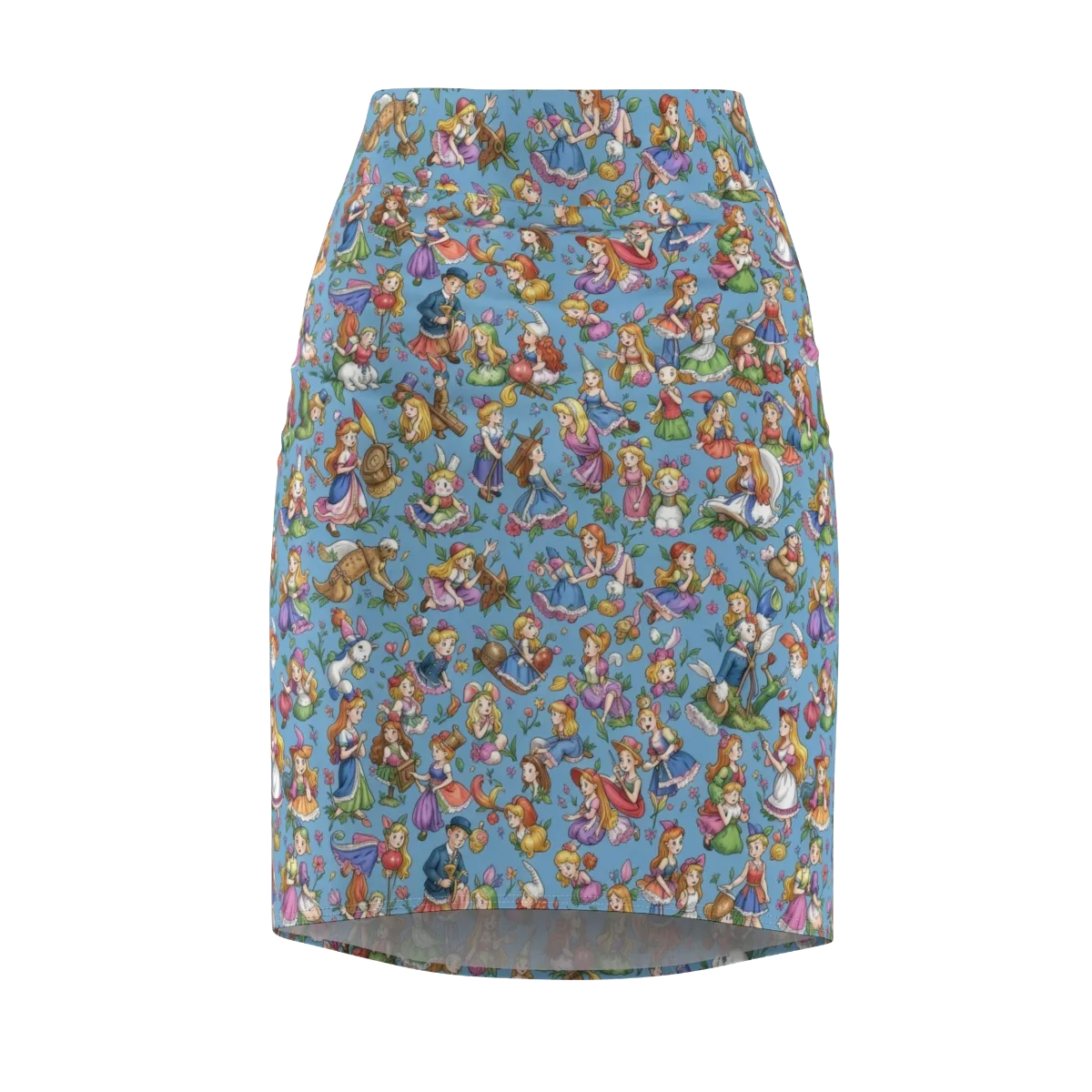 Enchanted Almanac on Pencil Skirt — Front