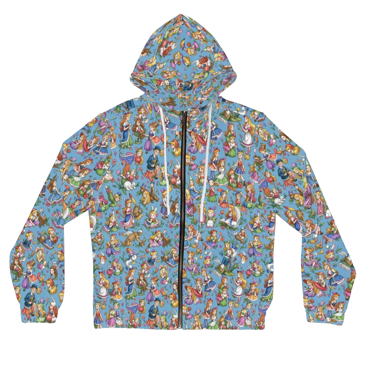 Enchanted Almanac on Women's Full-Zip Hoodie — Front