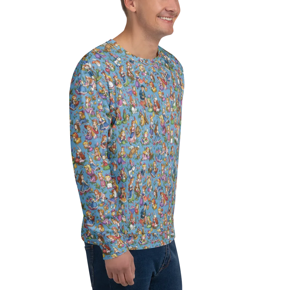 Enchanted Almanac on Sweatshirt — Right Front
