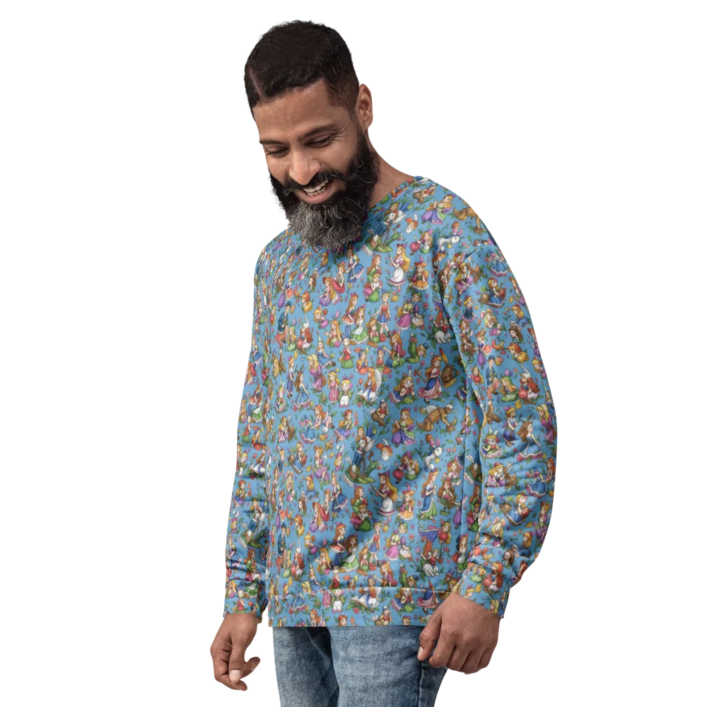 Enchanted Almanac on Sweatshirt — Left Front