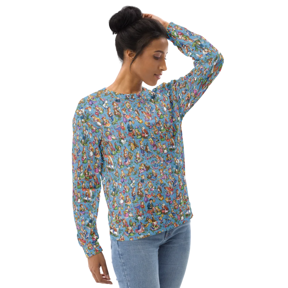Enchanted Almanac on Sweatshirt — Right Front