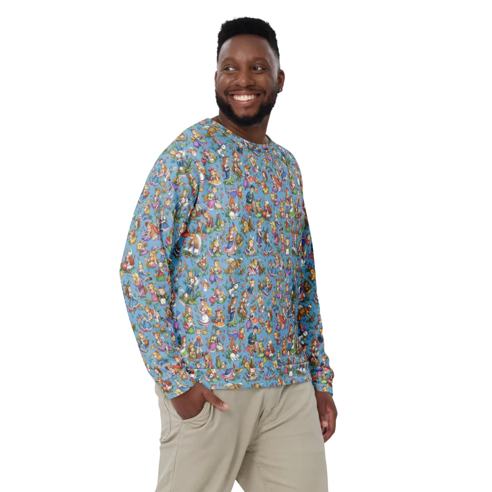Enchanted Almanac on Sweatshirt — Front