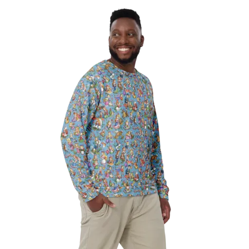 Enchanted Almanac on a Sweatshirt