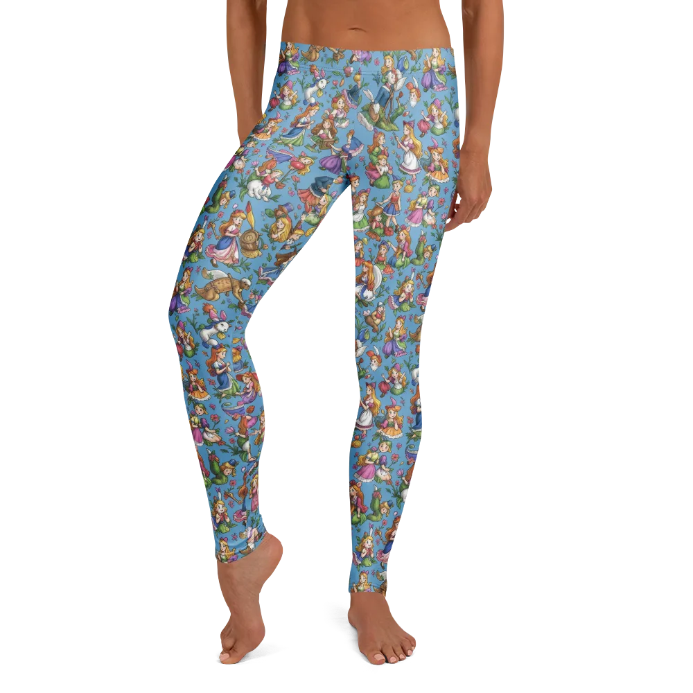 Enchanted Almanac on Leggings — Front
