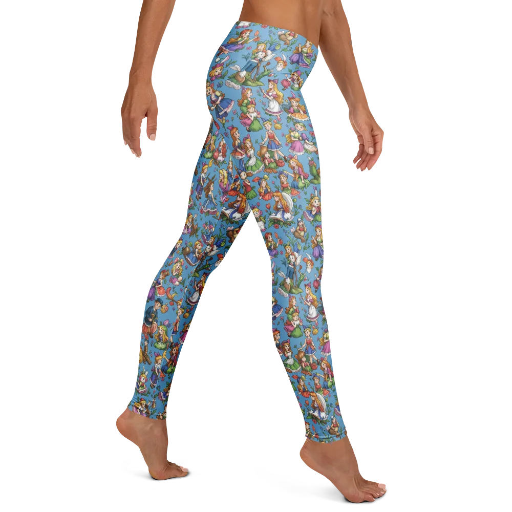 Enchanted Almanac on Leggings — Right