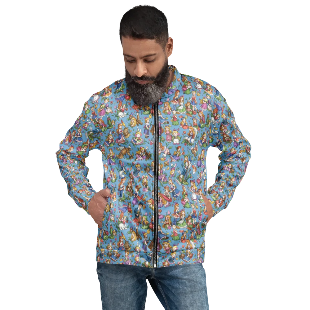 Enchanted Almanac on Bomber Jacket — Front