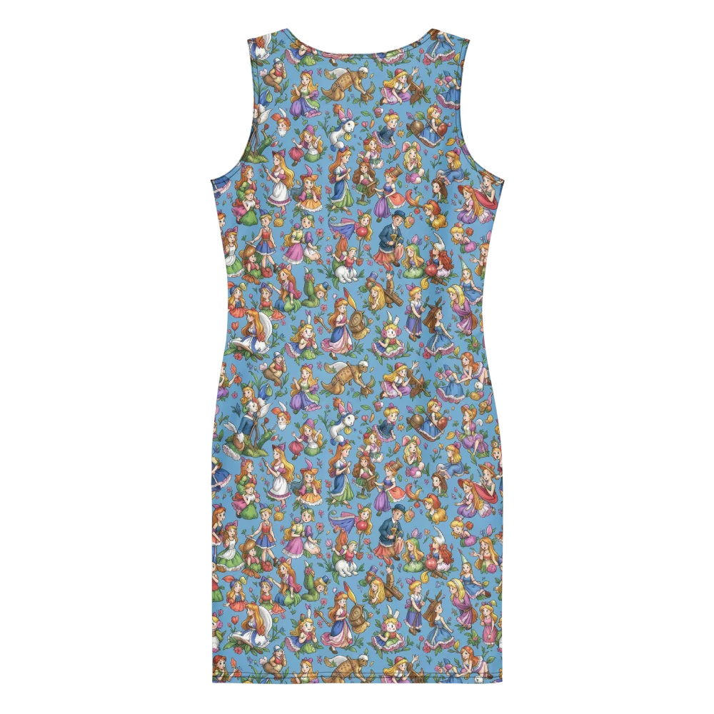Enchanted Almanac on Bodycon Dress — Back