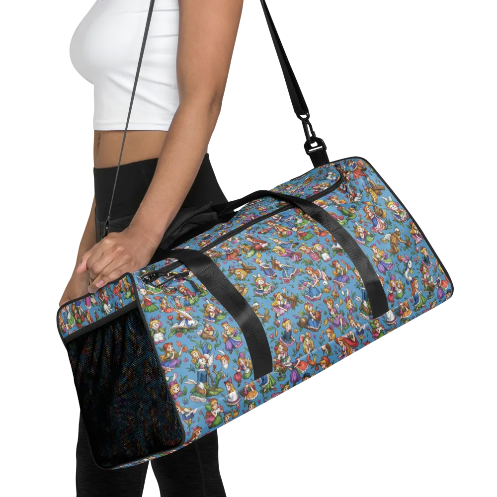 Enchanted Almanac on Duffle Bag — Front
