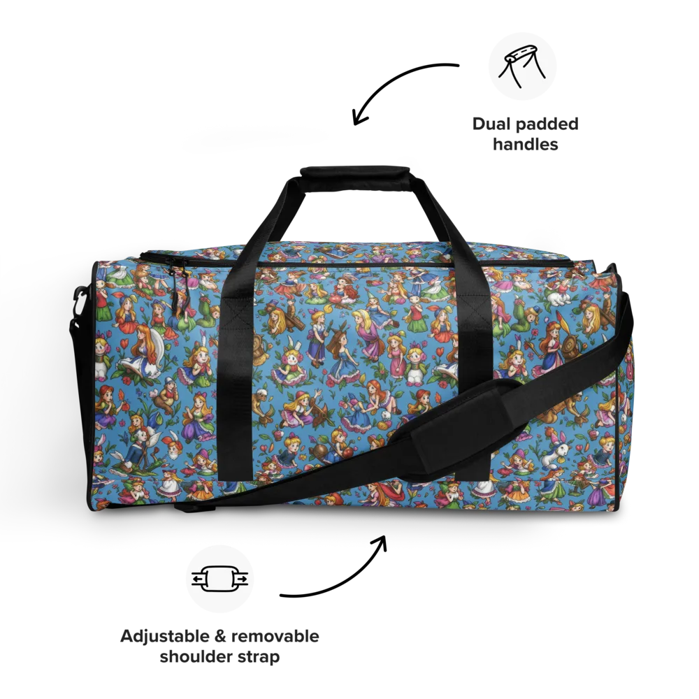 Enchanted Almanac on Duffle Bag — Front