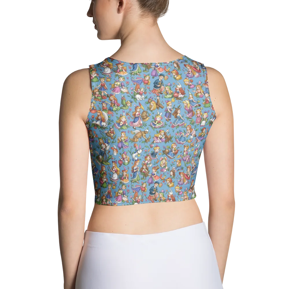 Enchanted Almanac on Crop Top — Back