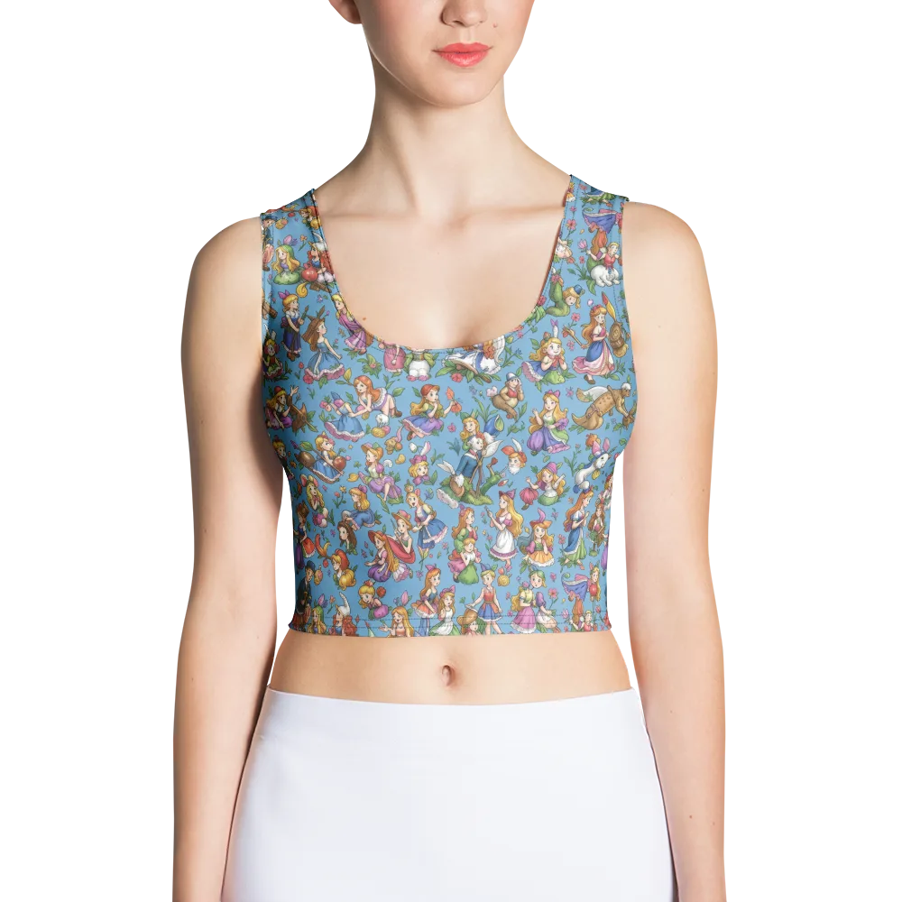 Enchanted Almanac on Crop Top — Front