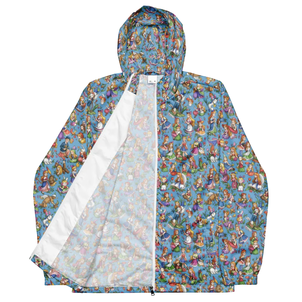 Enchanted Almanac on Men's Windbreaker — Front