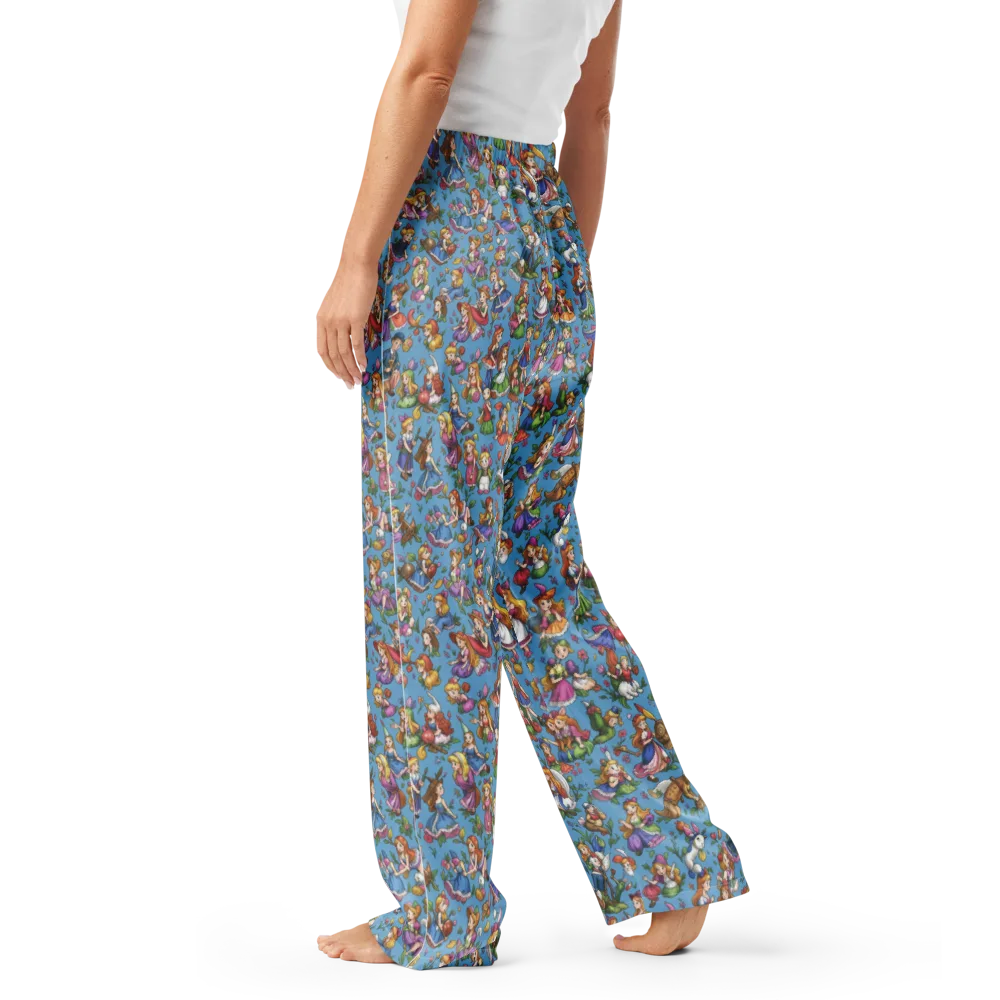 Enchanted Almanac on Women's Pajama Pants — Left