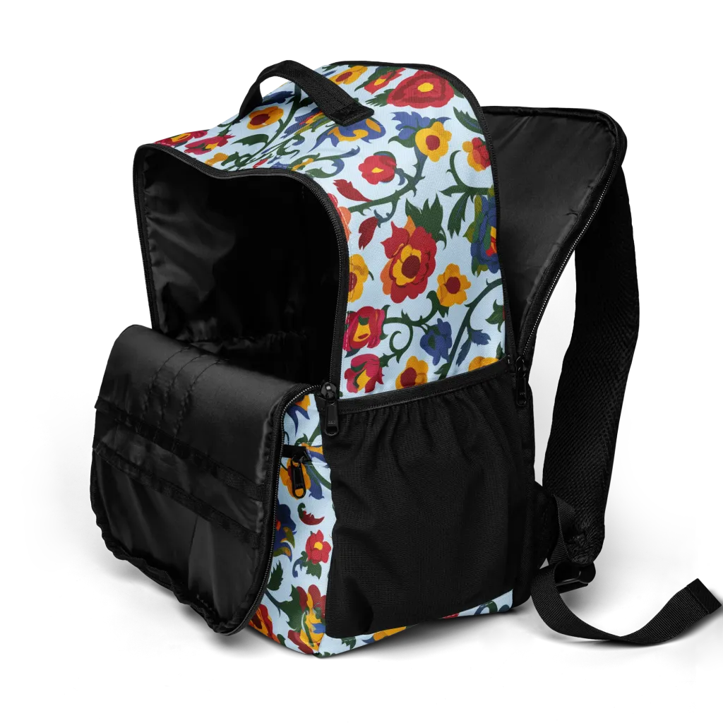 Brocade Bloom on Utility Backpack — Product details 2