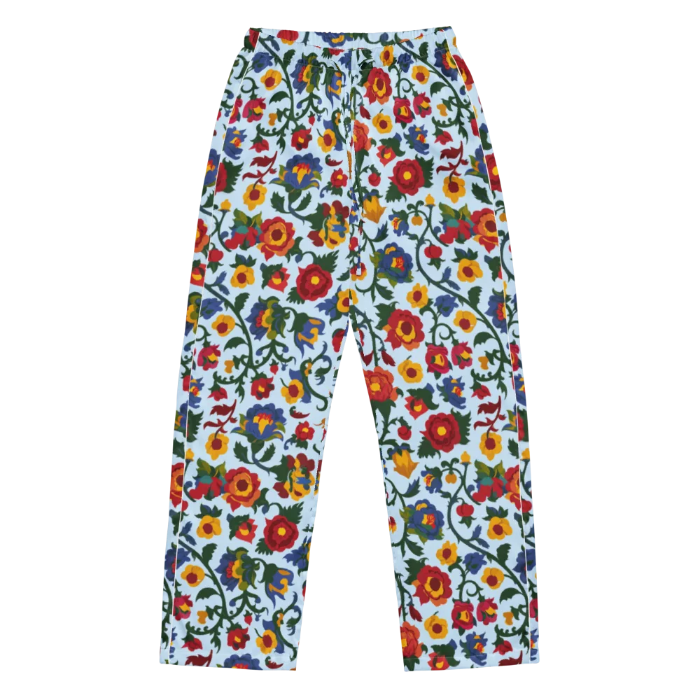 Brocade Bloom on Women's Pajama Pants — Front