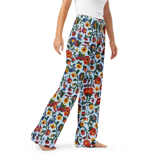 Brocade Bloom on a Women's Pajama Pants