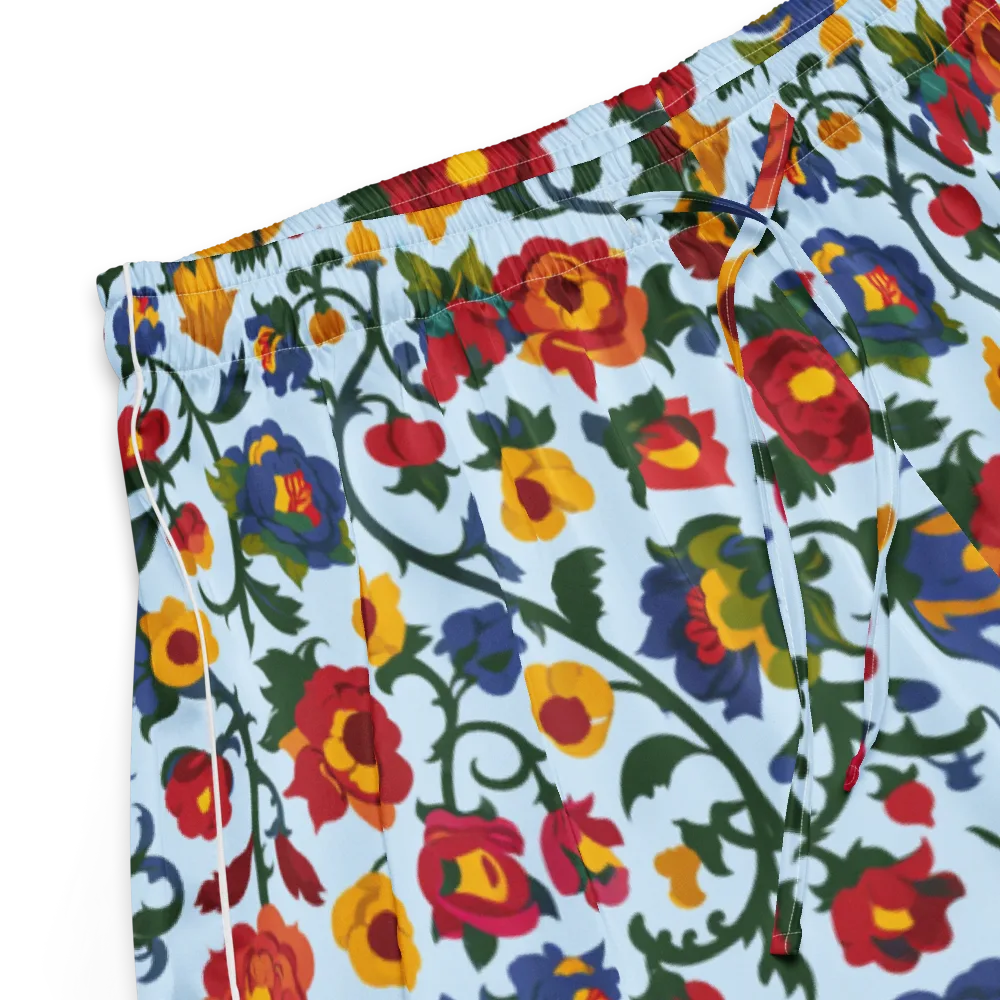 Brocade Bloom on Women's Pajama Shorts — Product details