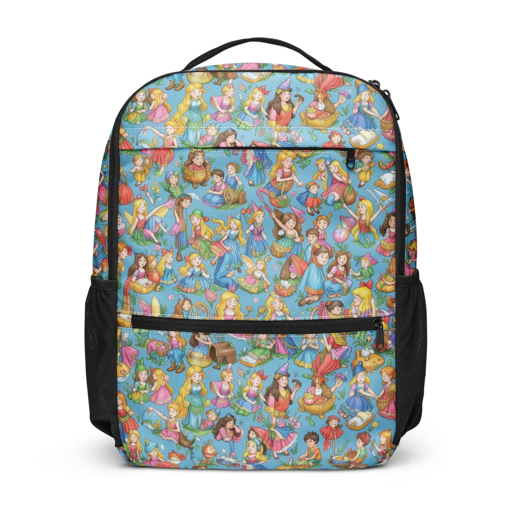 Wondergarden Parade on Utility Backpack — Front