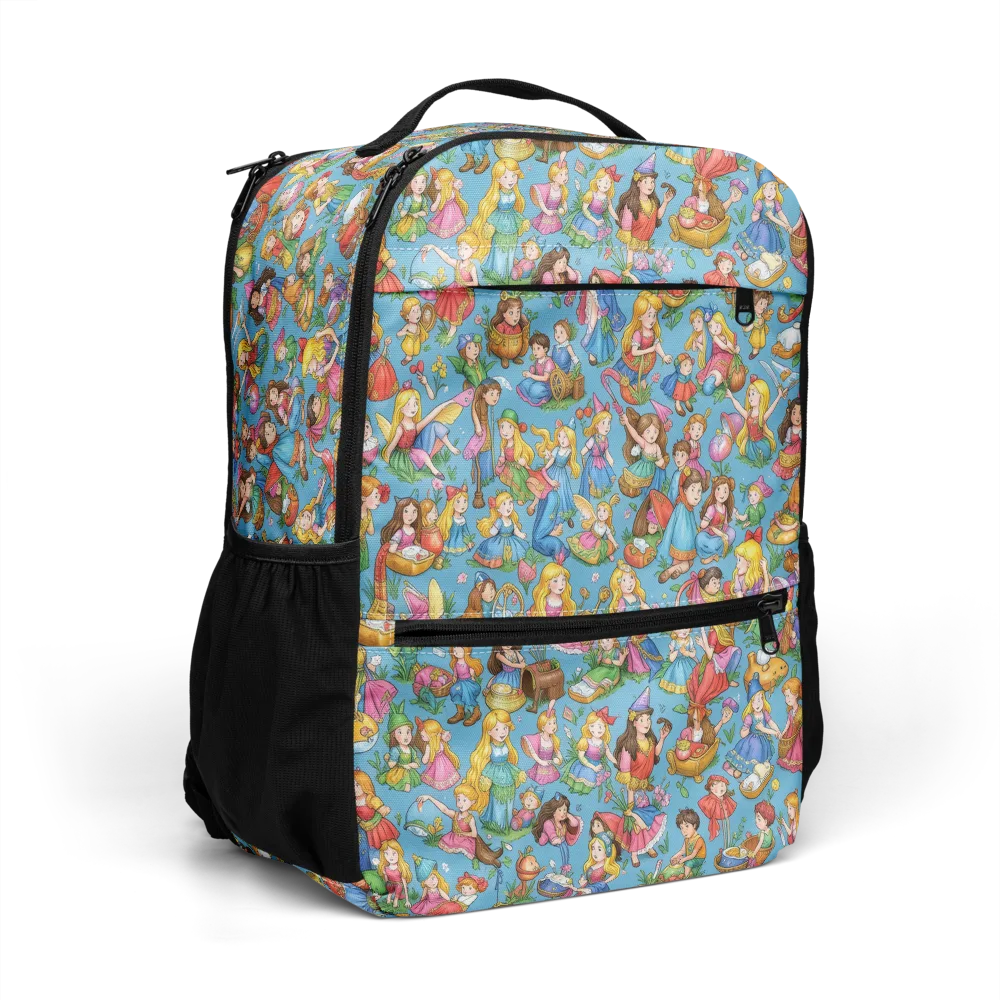 Wondergarden Parade on Utility Backpack — Right Front