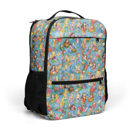 Wondergarden Parade on a Utility Backpack