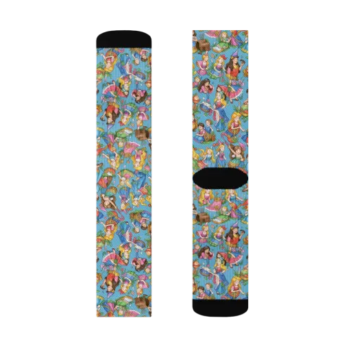 Wondergarden Parade on a Socks