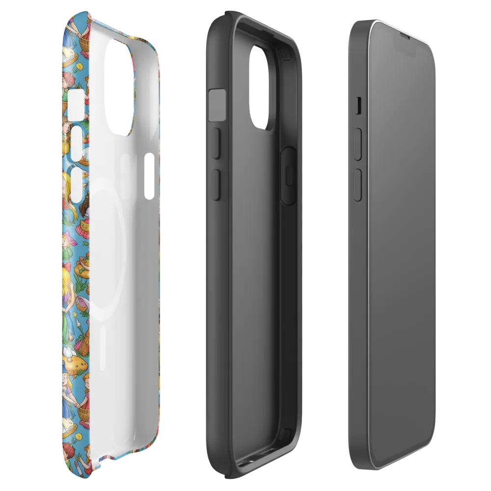 Wondergarden Parade on MagSafe Tough Case for iPhone® — Front