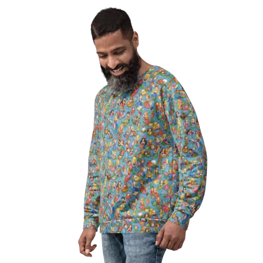 Wondergarden Parade on a Sweatshirt