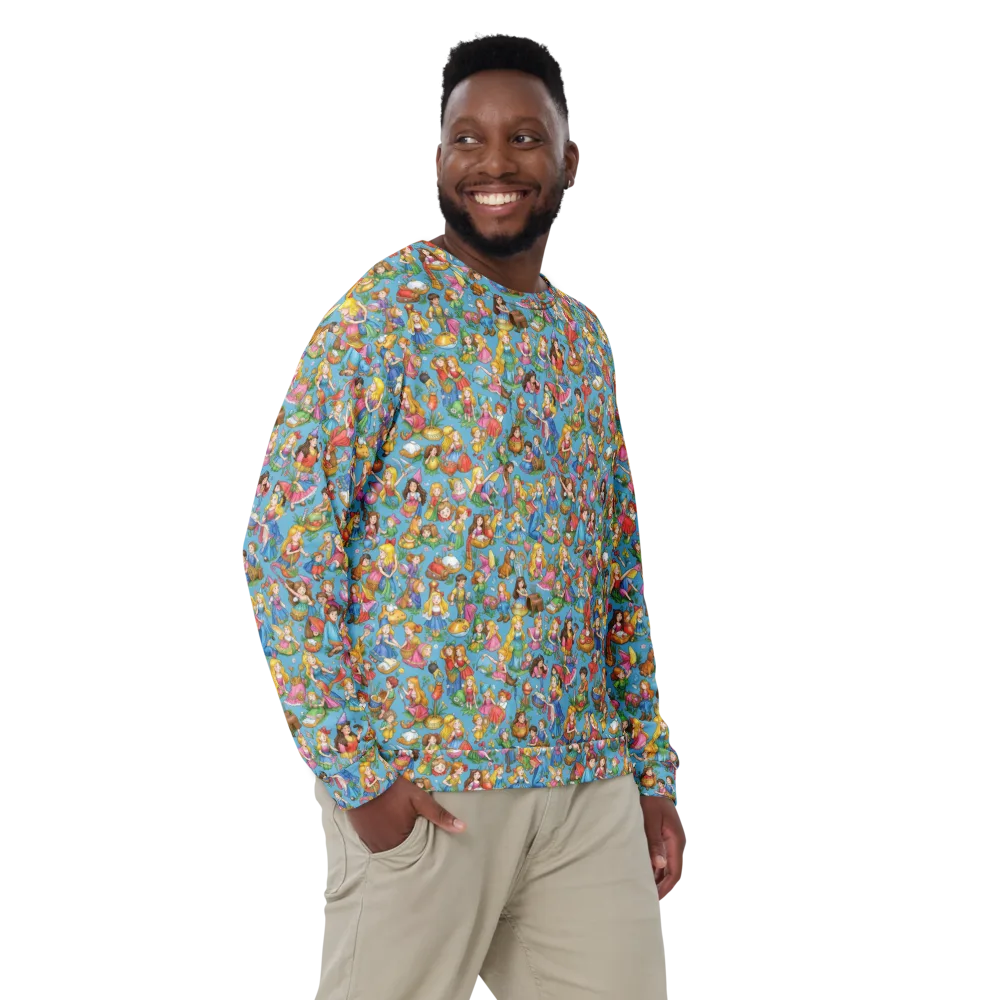 Wondergarden Parade on Sweatshirt — Front
