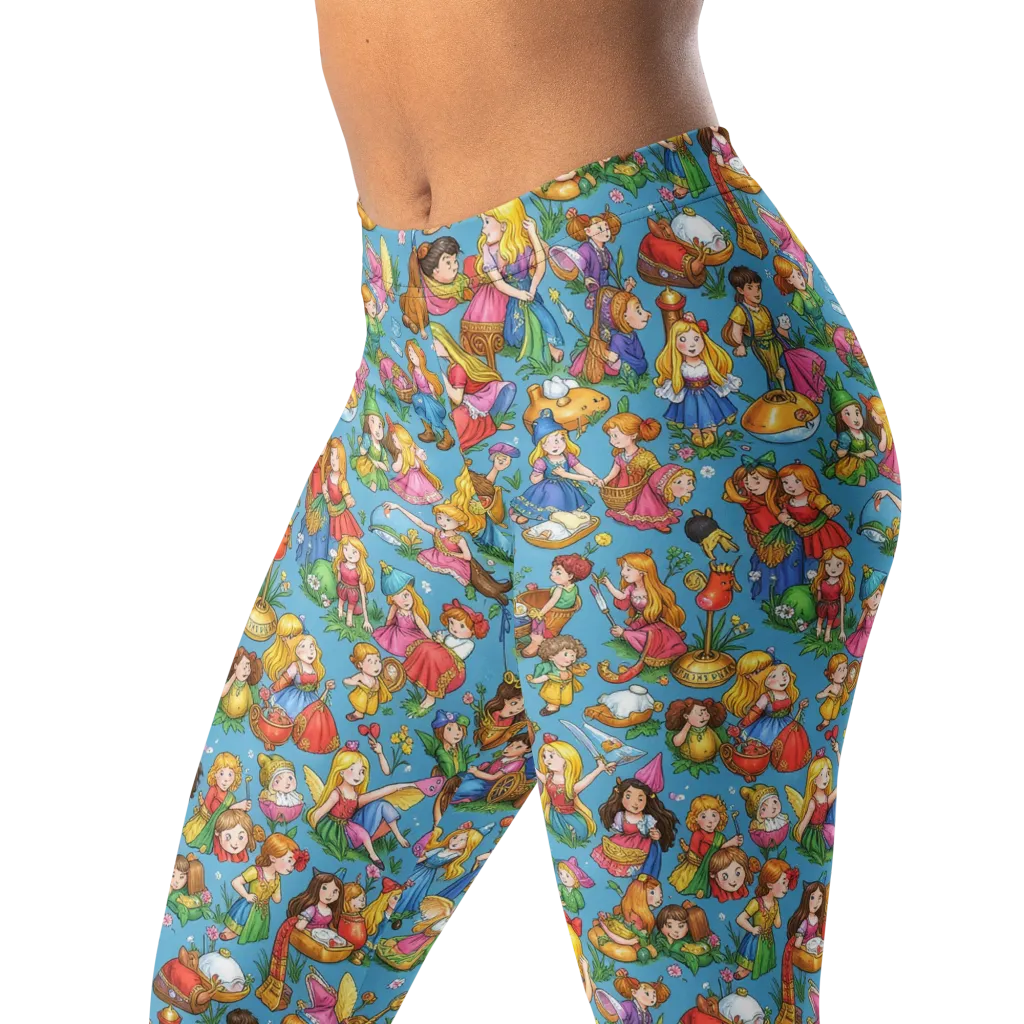 Wondergarden Parade on Leggings — Left Front