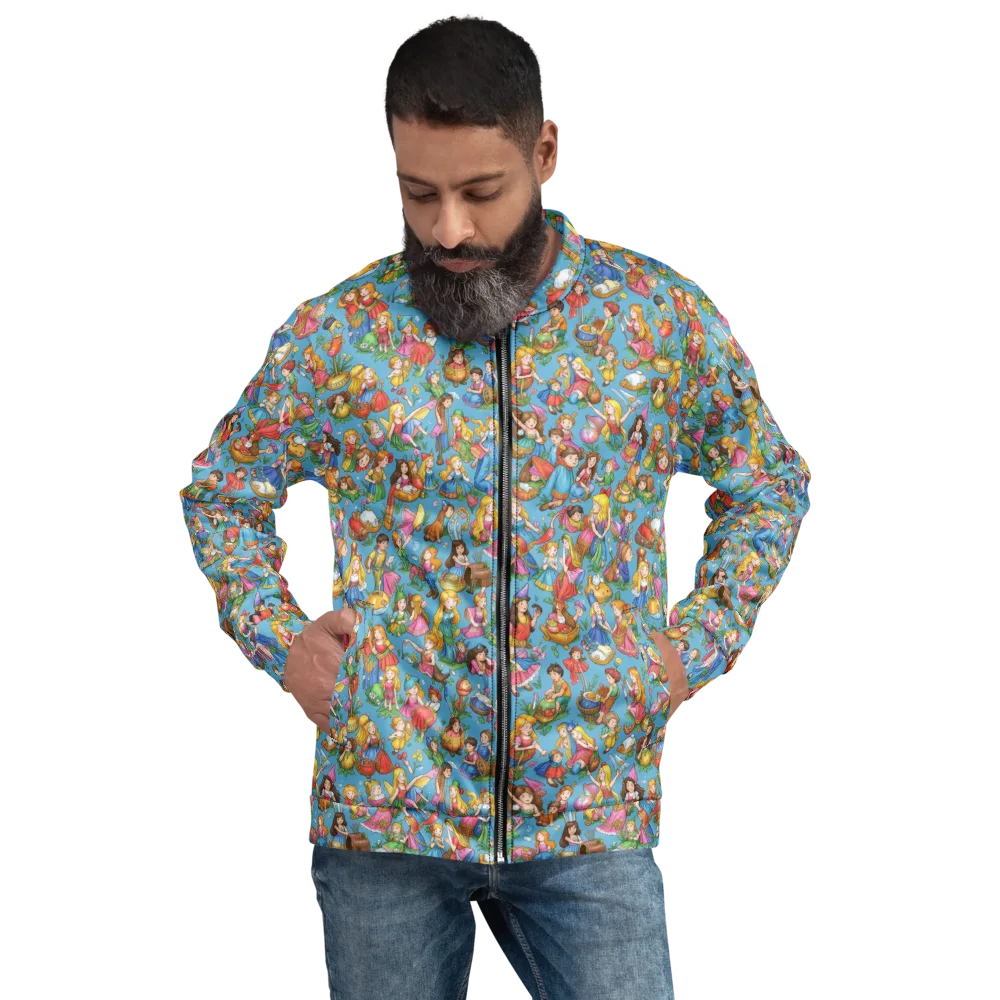 Wondergarden Parade on Bomber Jacket — Front