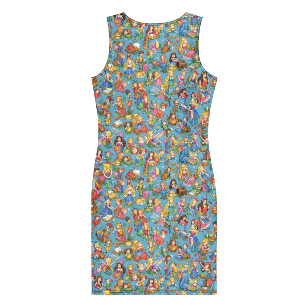 Wondergarden Parade on Bodycon Dress — Back