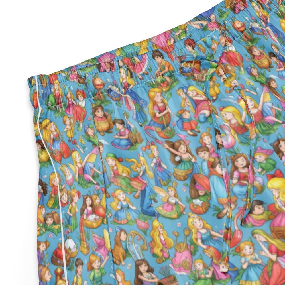Wondergarden Parade on Women's Pajama Shorts — Product details