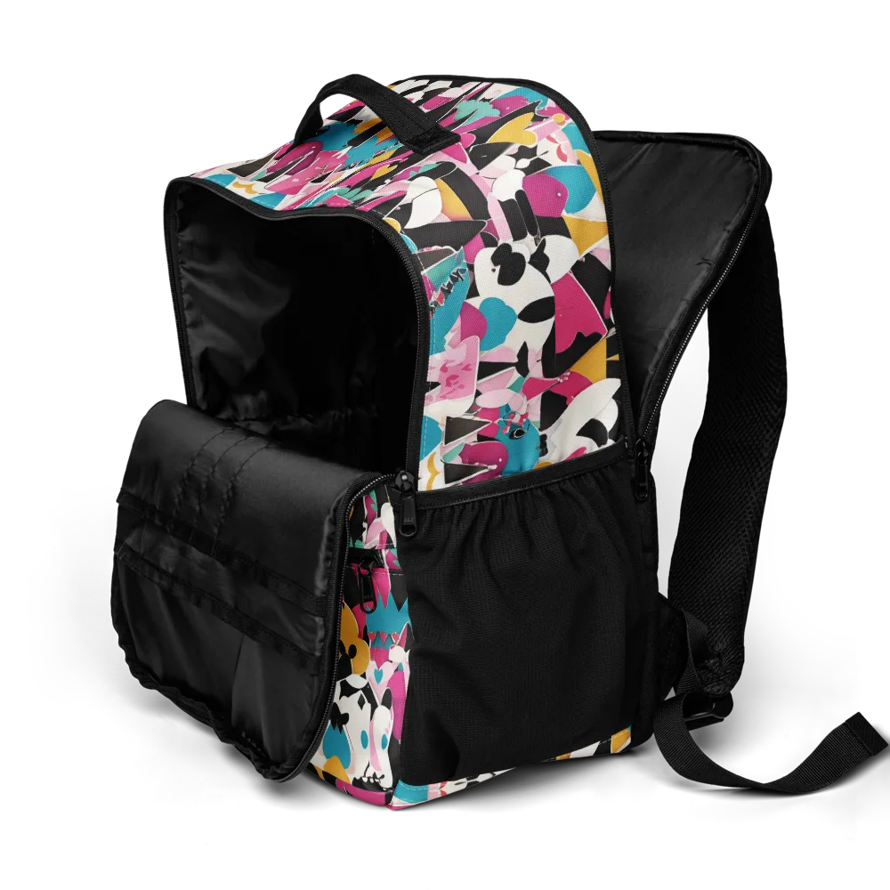 Carnival Circuit on Utility Backpack — Product details 2