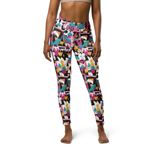 Carnival Circuit on a Yoga Leggings