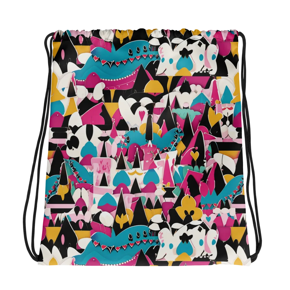 Carnival Circuit on Drawstring Bag — Photo